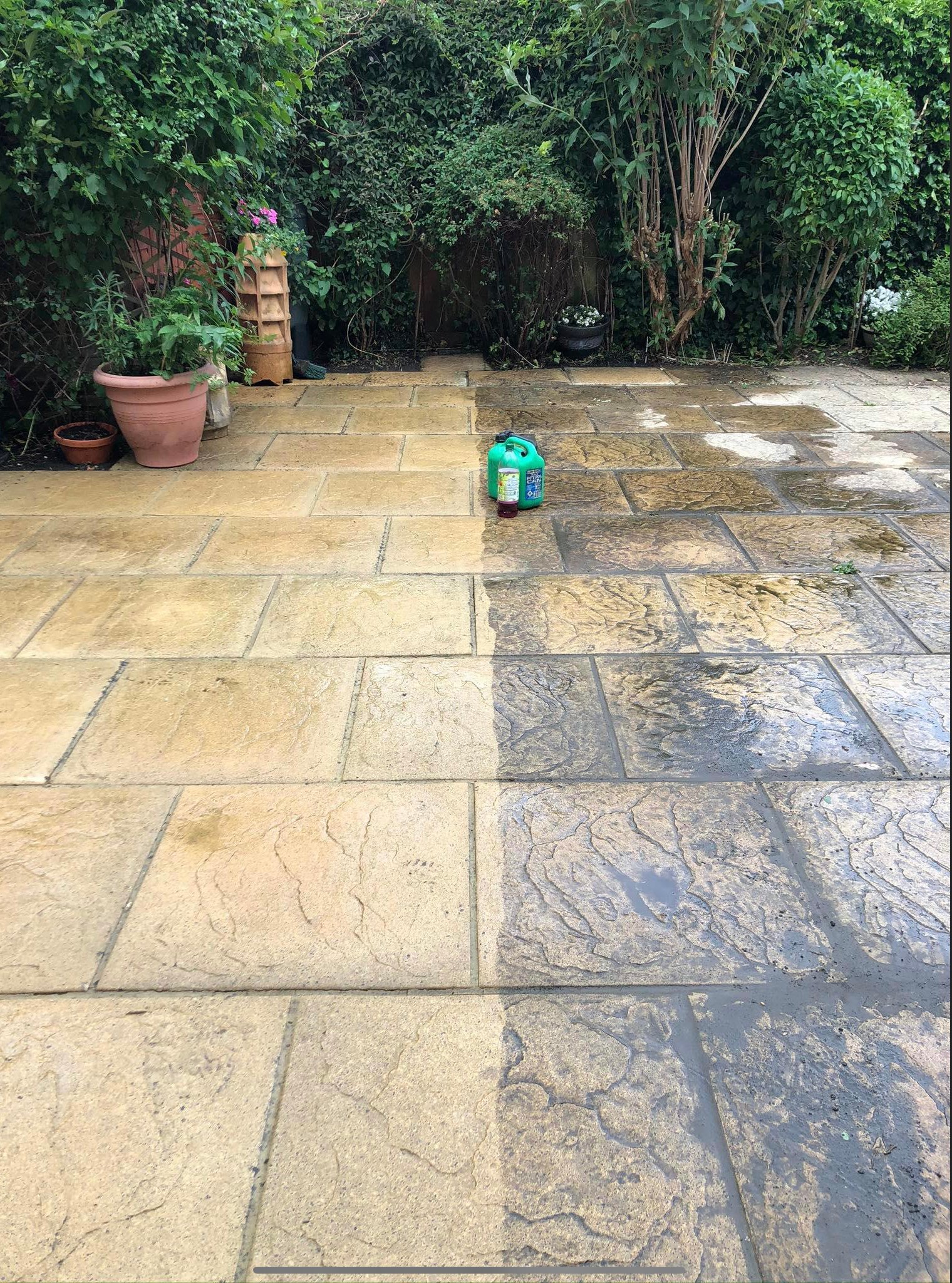 Patio cleaning service by All Surface Cleaning in Dublin